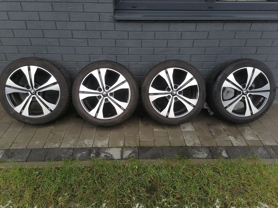 Продам диски Bose р17 рено меган 3 з шинами літо 2024 року