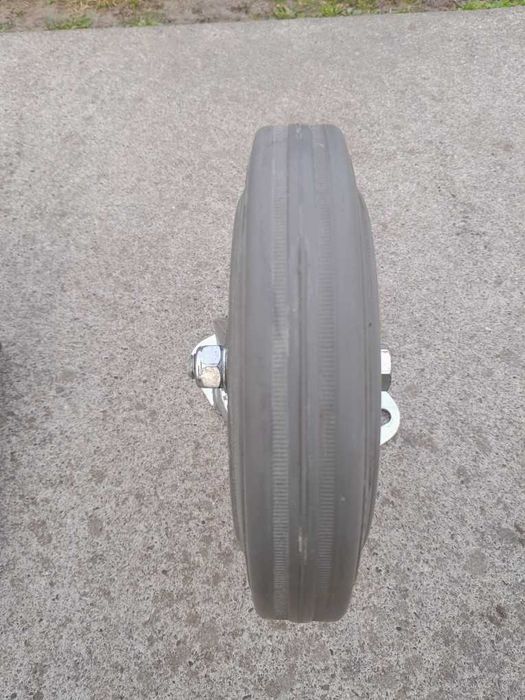 Kółko transportowe 360* bez hamulca 200mm Kastory podesty wózki regały