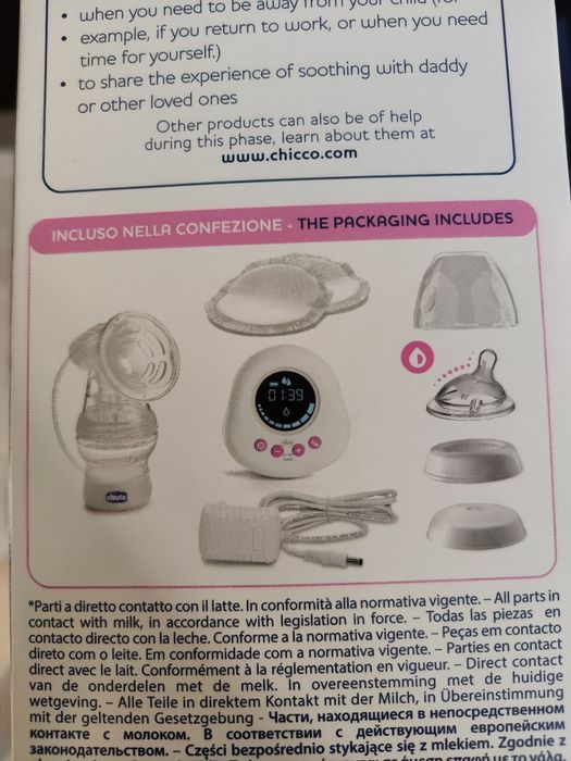 Máquina de extração de leite chicco63825545397121121