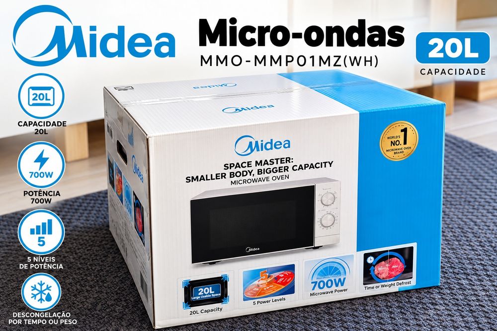 Microondas novo caixa lacrada
