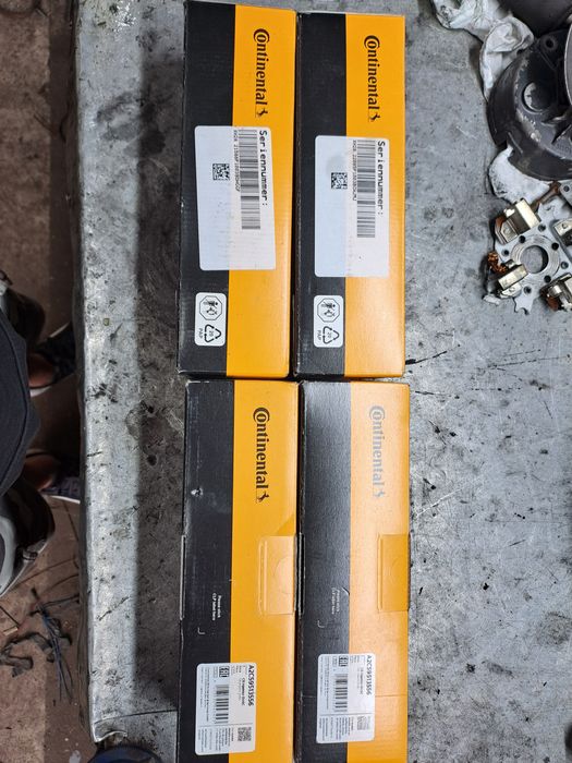 Wtryski continental opakowania