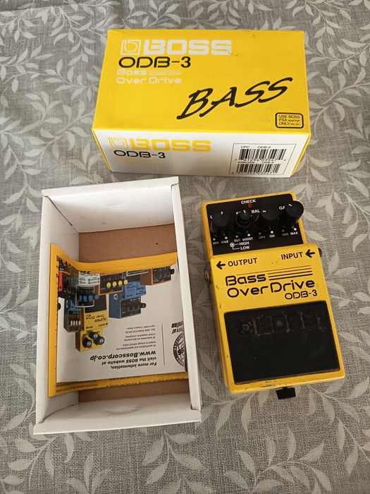 Boss Overdrive para baixo.