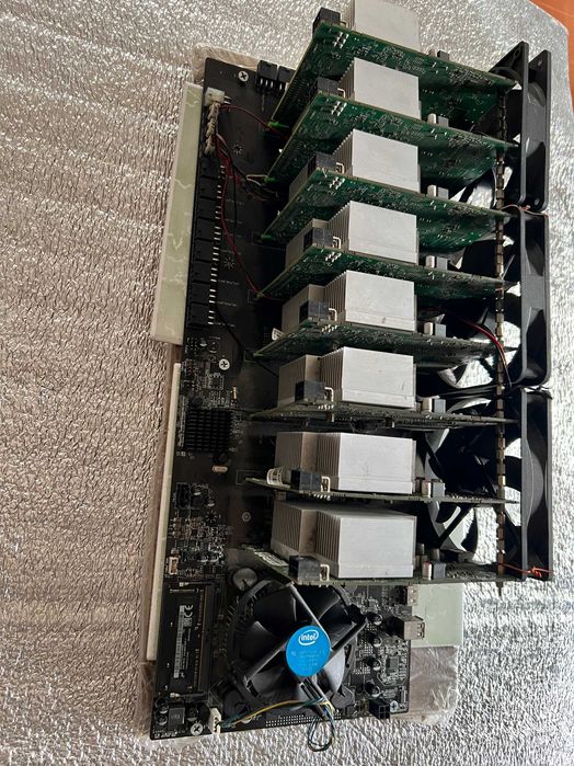 Майнинг ферма RX 460 4Gb 8шт