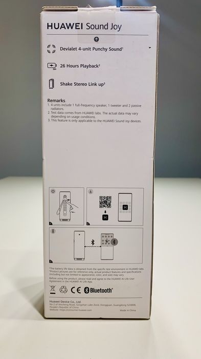 HUAWEI  Sound Joy. Altifalante inteligente portátil. 26h de autonomia.