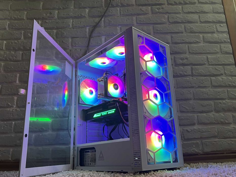 Гарантія! RX 6800 XT, Ryzen 5 5600, 32gb DDR4, Ігровий комп'ютер ПК