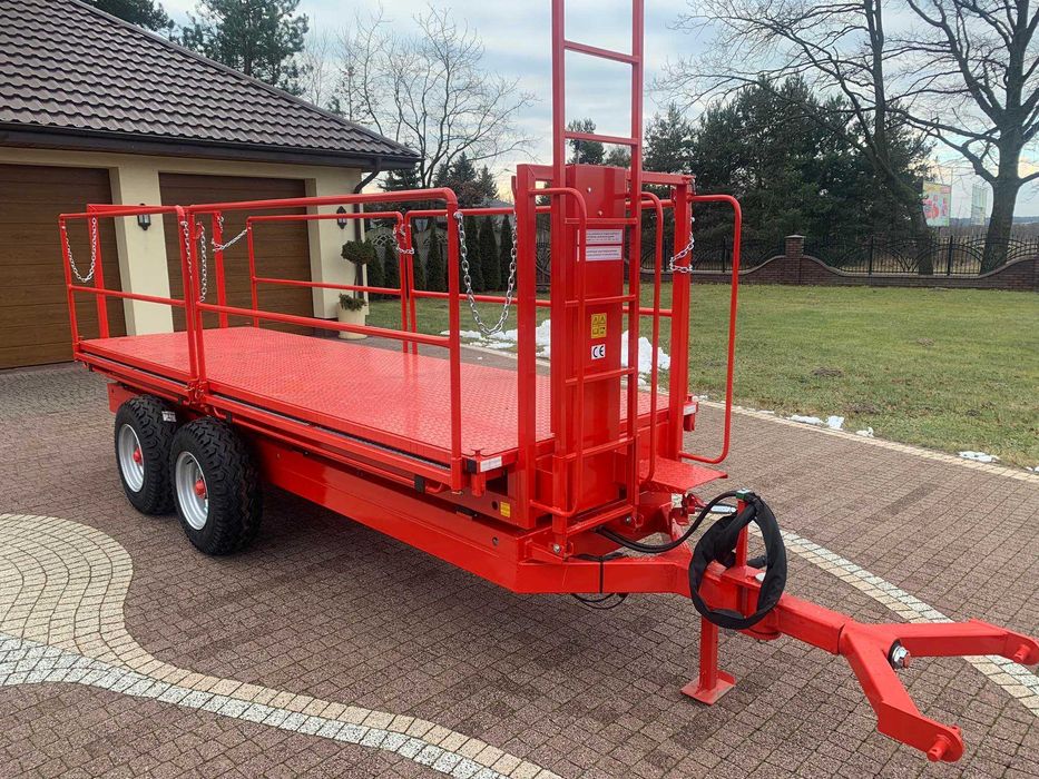 Platforma Sadownicza T031/2 Lisicki tandem 2-osiowa, dwa siłownik