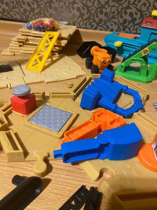 Великий будівельний майданчик для кінетичного піску Fisher-price