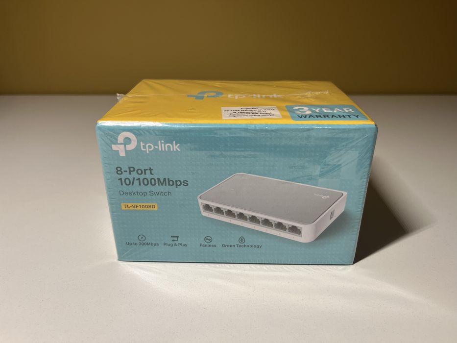 Switch 8-portowy 10/100Mbps TP-Link TL-SF1008D