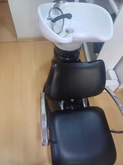 Rampa de lavagem profissional cabeleireiros