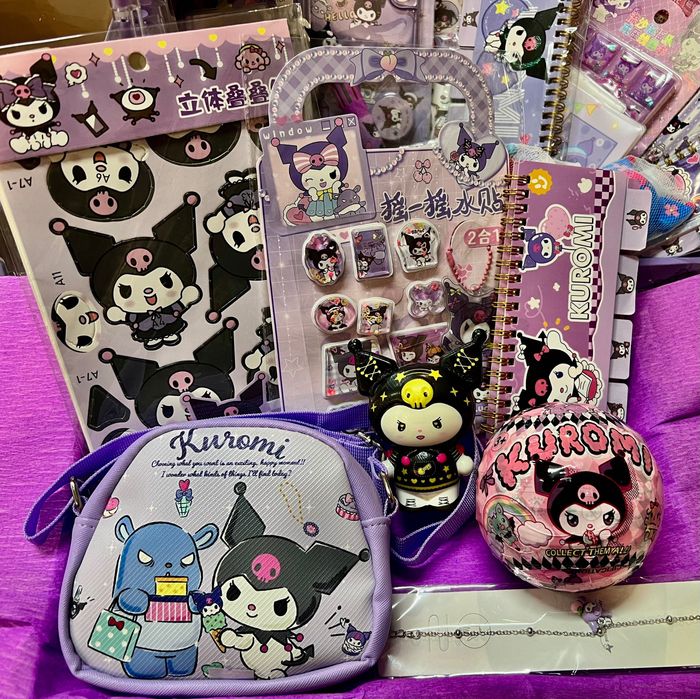 Куромі Kuromi іграшка, подарунковий набір, канцелярія та аксесуари