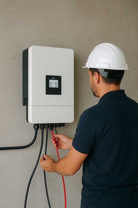 Инвертор генератор АВР подключение настройка экофлоу КИЕВ Электрик