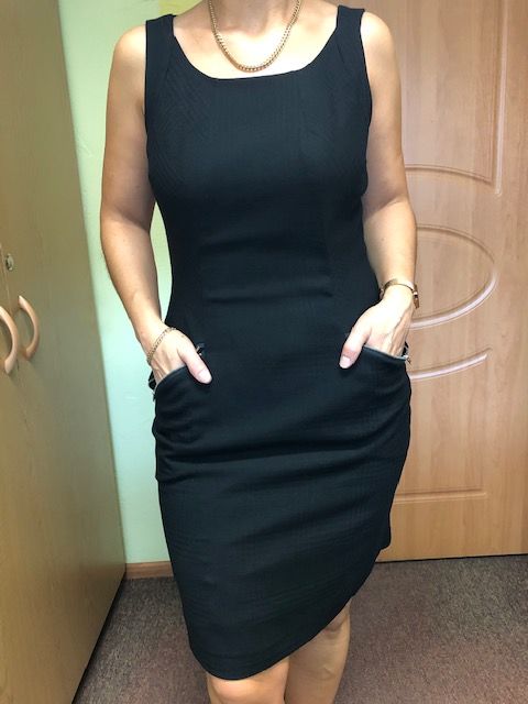 sukienka czarna Orsay