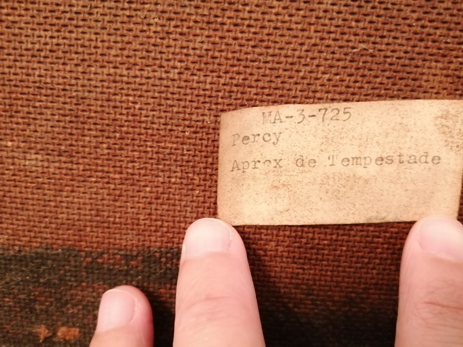 Quadro pintado a óleo