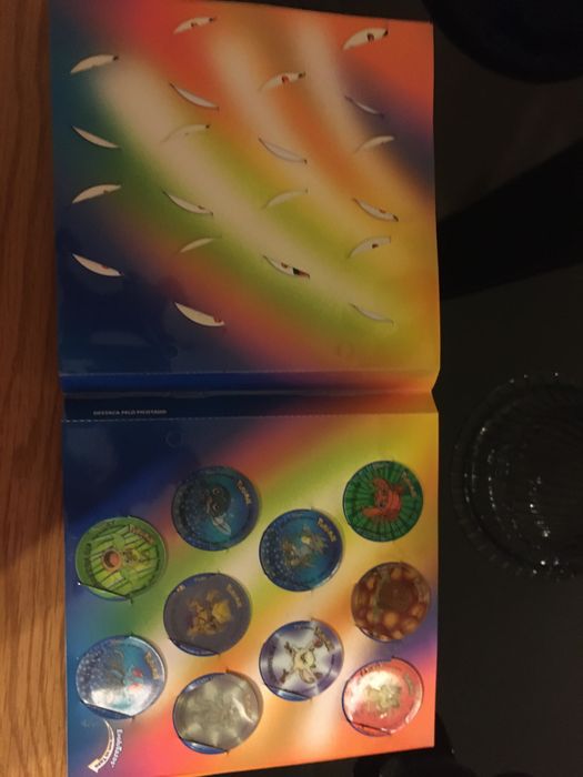 Cardeneta completa Pokemon Tazos 2