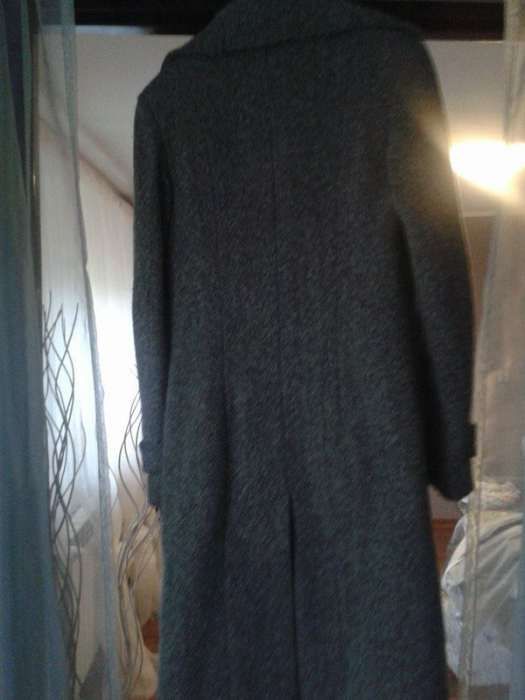 Płaszcz szary długi