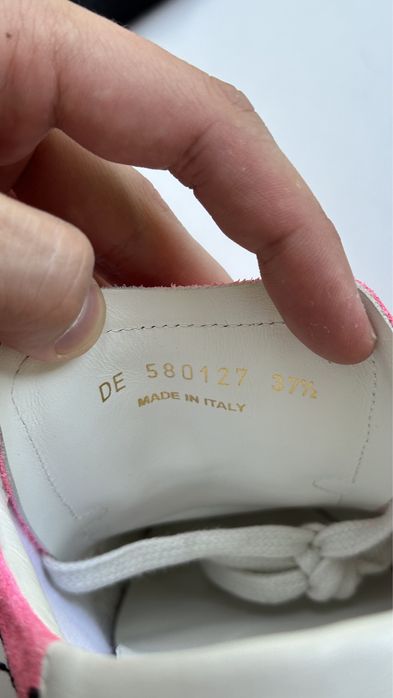 Кеди Saint Laurent Pink Suede Size 37.5