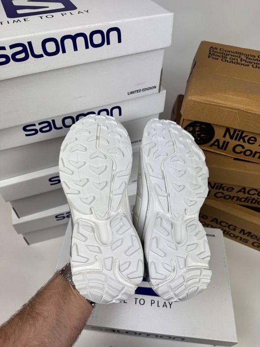 РОЗПРОДАЖ Кросівки Salomon XT-6 GORE-TEX Кроссовки Саломон Білі