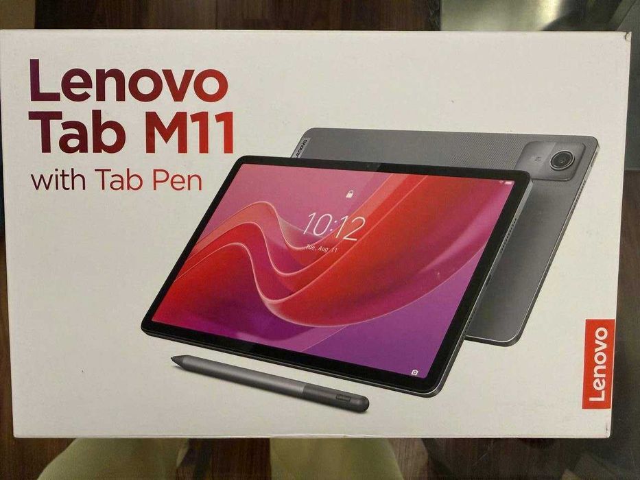 Tablet Lenovo Tab M11 (11", 4/128GB) + Stylus – Bom estado!