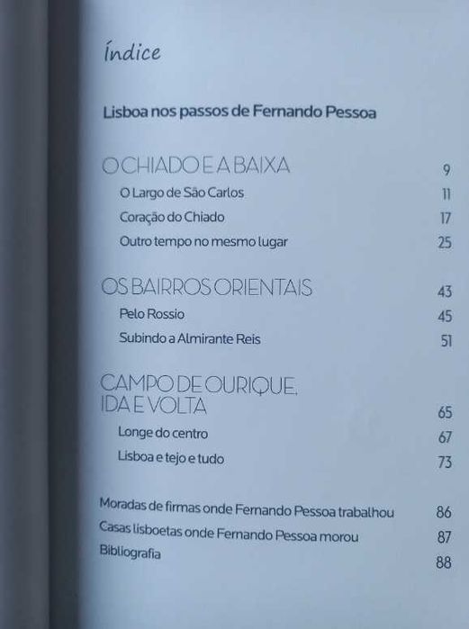 Lisboa nos Passos de Fernando Pessoa - Marina Tavares Dias