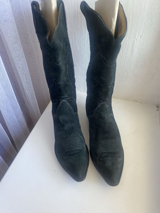 Ковбойские сапоги Tony Lama Black Label (Made in USA, 70s)