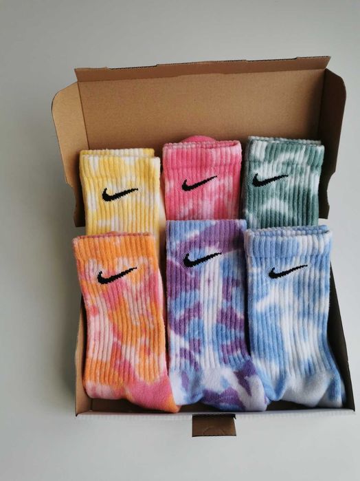 Skarpety NIKE tie dye jedna para