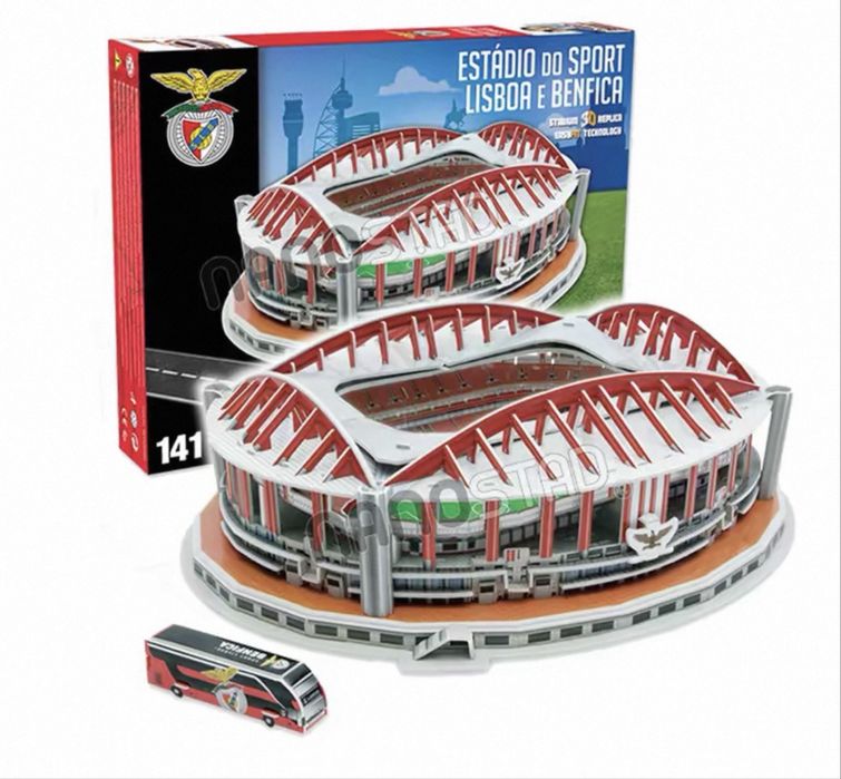 Estádio Benfica. Novo.141 peças. Tamanho 33*28*10