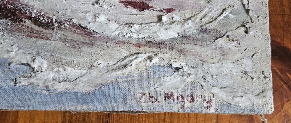 Obraz szpachla na płótnie Zb.Mądry Sopot 96x63 2 szt