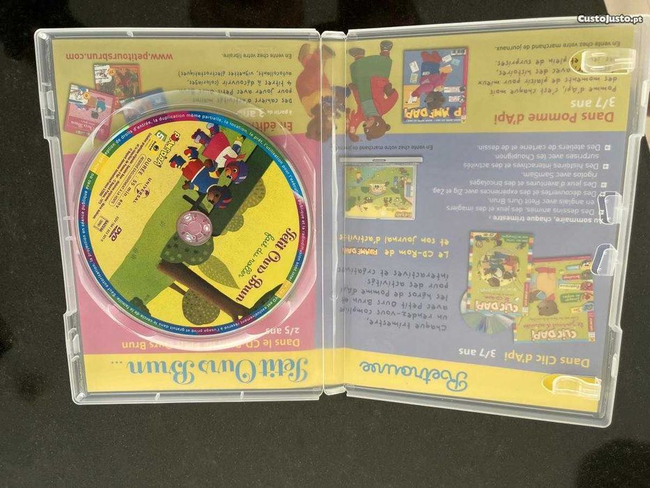 DVD Petit Ours Brun Fait Du Roller Em francês