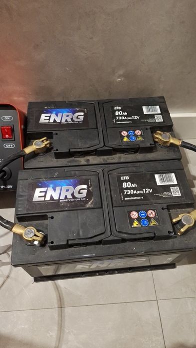 Резервне живлення. Інвертор 2,2 кВт+2 акумулятора ENRG 160 Аh