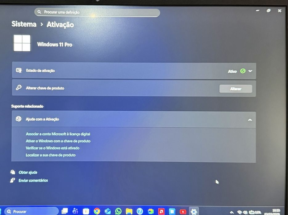 Portatil HP gaming Victus 16-E0038NP impecavel