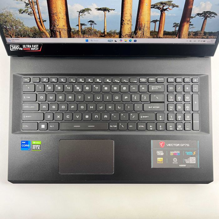 MSI Vector GP76 17 RTX 3070Ti i7-12700H 64GB 1TB 360Hz Гарантія