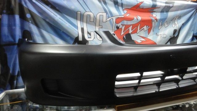 Para-choques frontal honda civic 1999-2001 2 / 3 / 4 portas em plástico ABS
