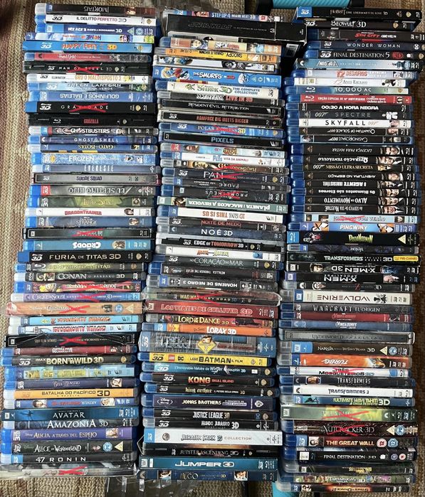 Lote 3 Blu-ray Coleção Particular - Vários Filmes com Legendas PT