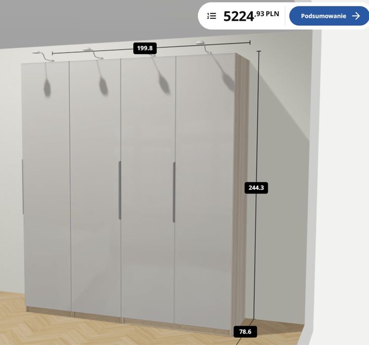 Sprzedam Ikea Pax Full system