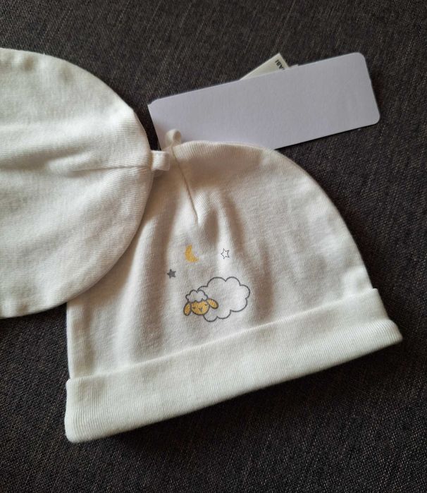 Pack de 2 gorros para bébé (3M)