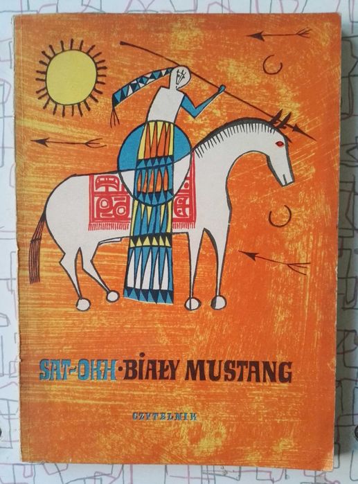 Biały Mustang Sat-Okh książka dla dzieci Łódź Widzew • OLX.pl