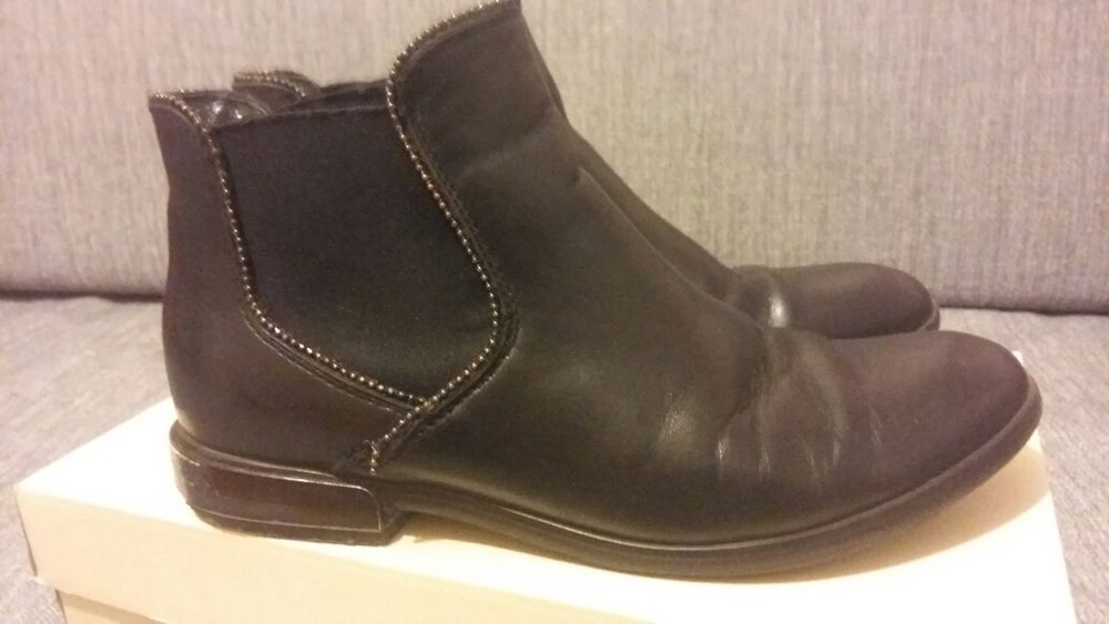 Botki sztylety 37 skóra Carini