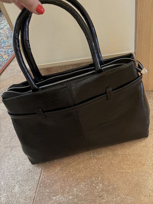 Лаковая сумка под Ив Сен Лоран