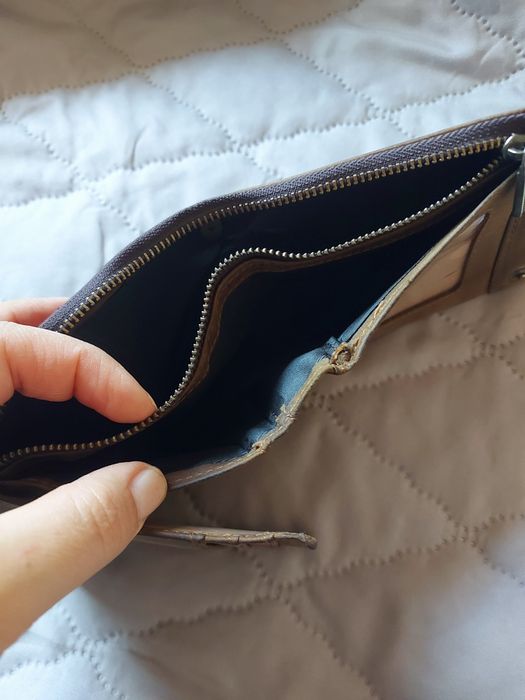 Carteira em pele Homem