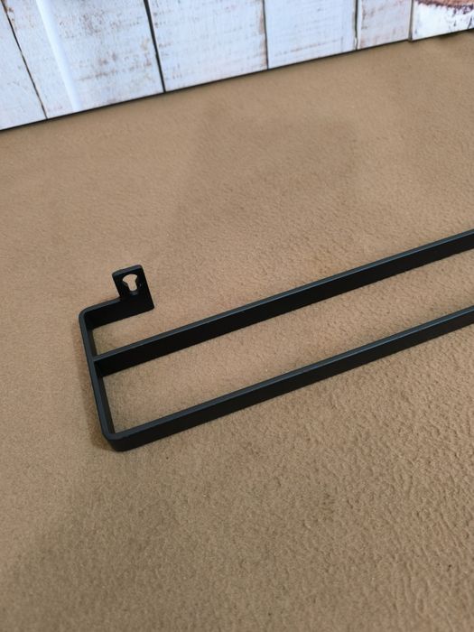 Toalheiro de parede com barra dupla