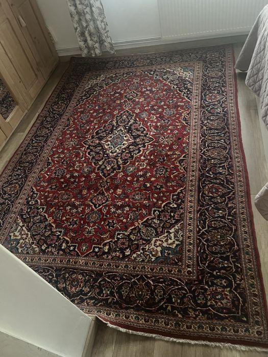 dywan perski 200x300 cm • Wełna • Styl Keshan • Salonowy Klasyk Vintage