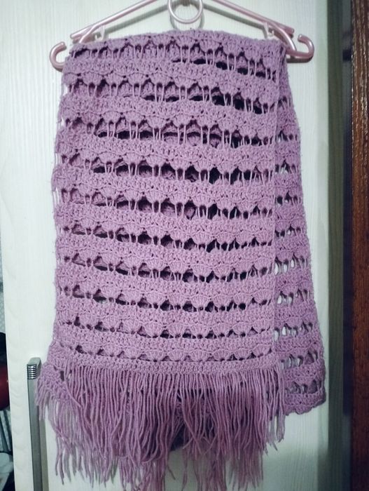 Шарф.   в'язаний