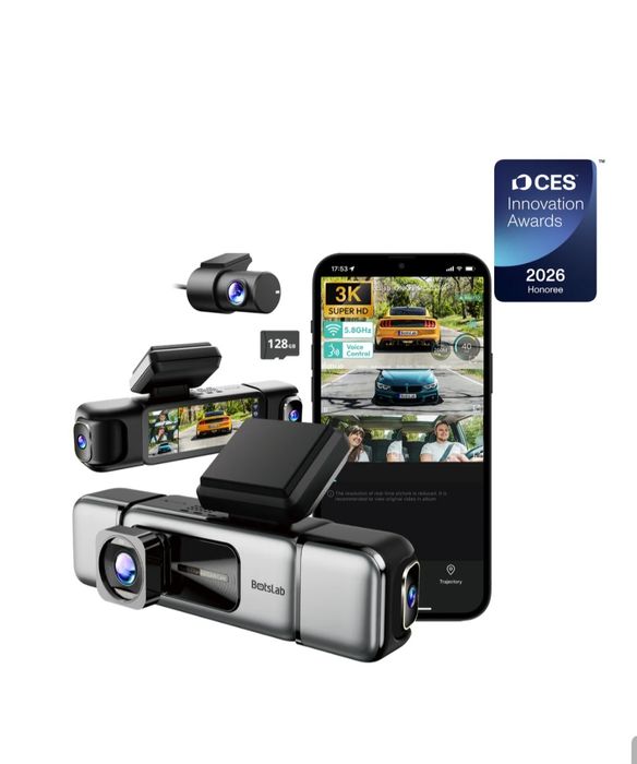 Видеорегистратор Botslab dash cam G980H 4-Channel  4k