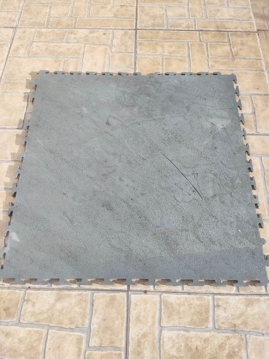 Placas PVC de encaixe para proteção