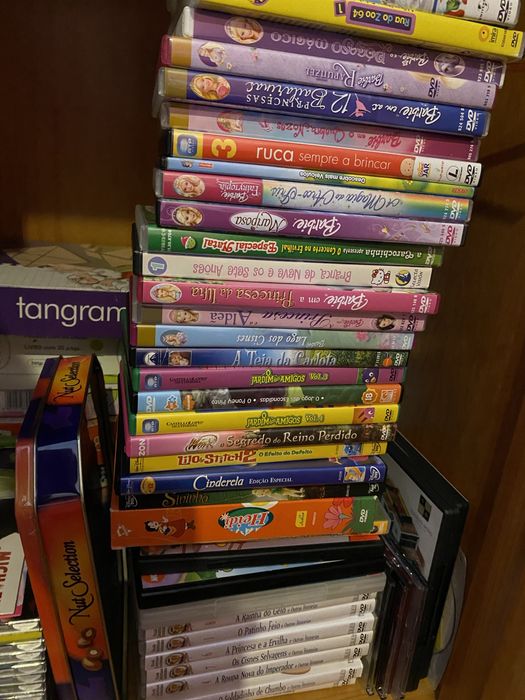 Dvds de filmes infantil muitos