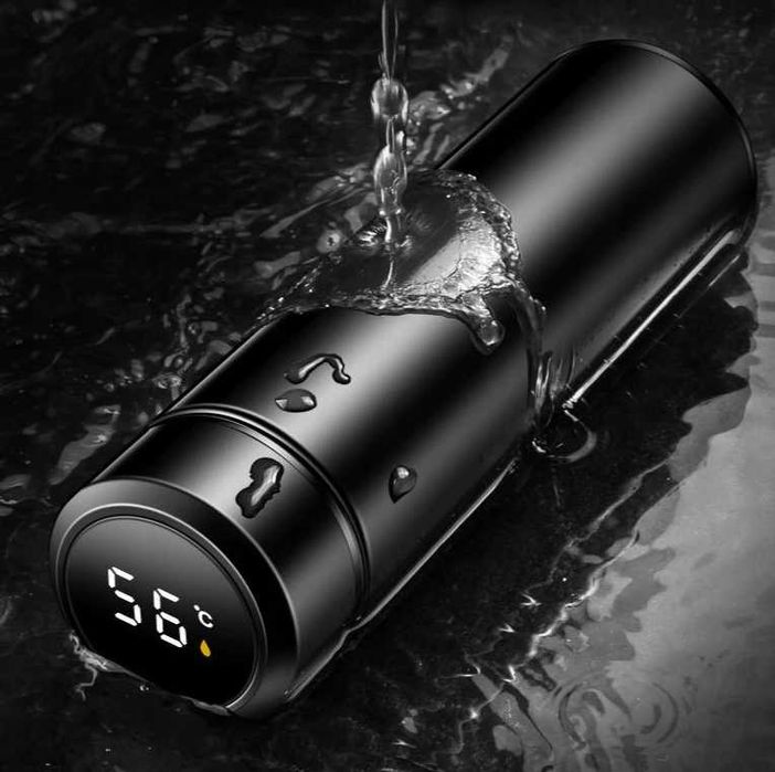 Smart Kubek Termiczny Termos Bidon LED Temperatura *PREZENT*