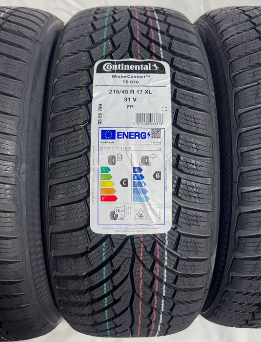 215/45r17 Continental TS870 91V XL 2025
