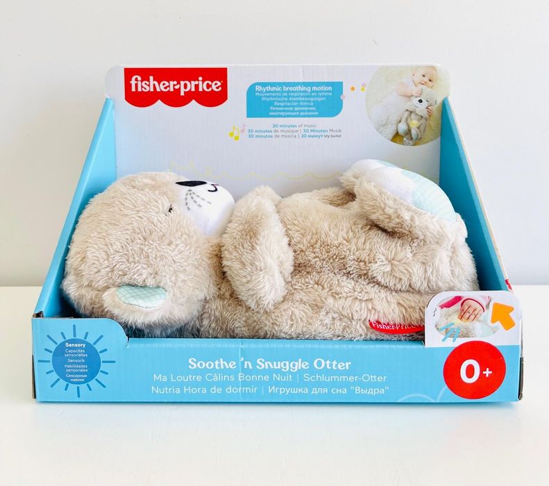 Peluche Lontra Fisher Price - Novo