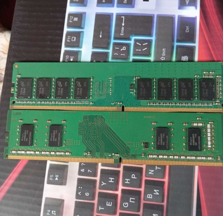 Процессор i5 7600k,та оперативна пам'ять DDR4 2400MHz 2x4gb!!!