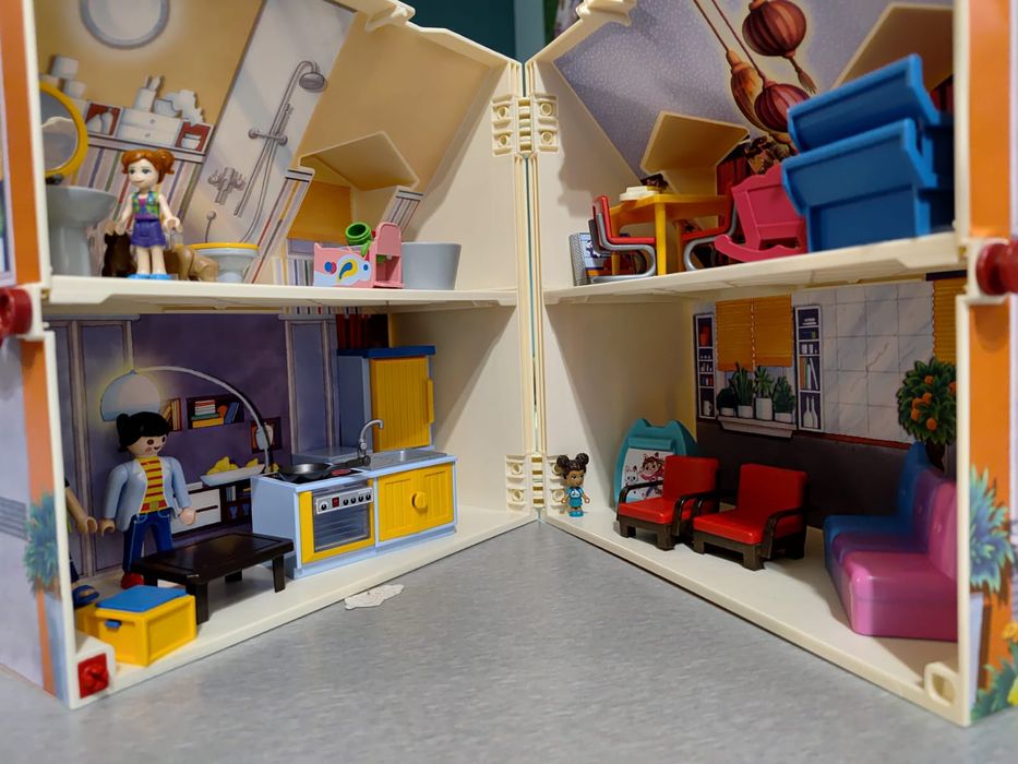 Playmobil domek dollhouse przenośny domek dla lalek